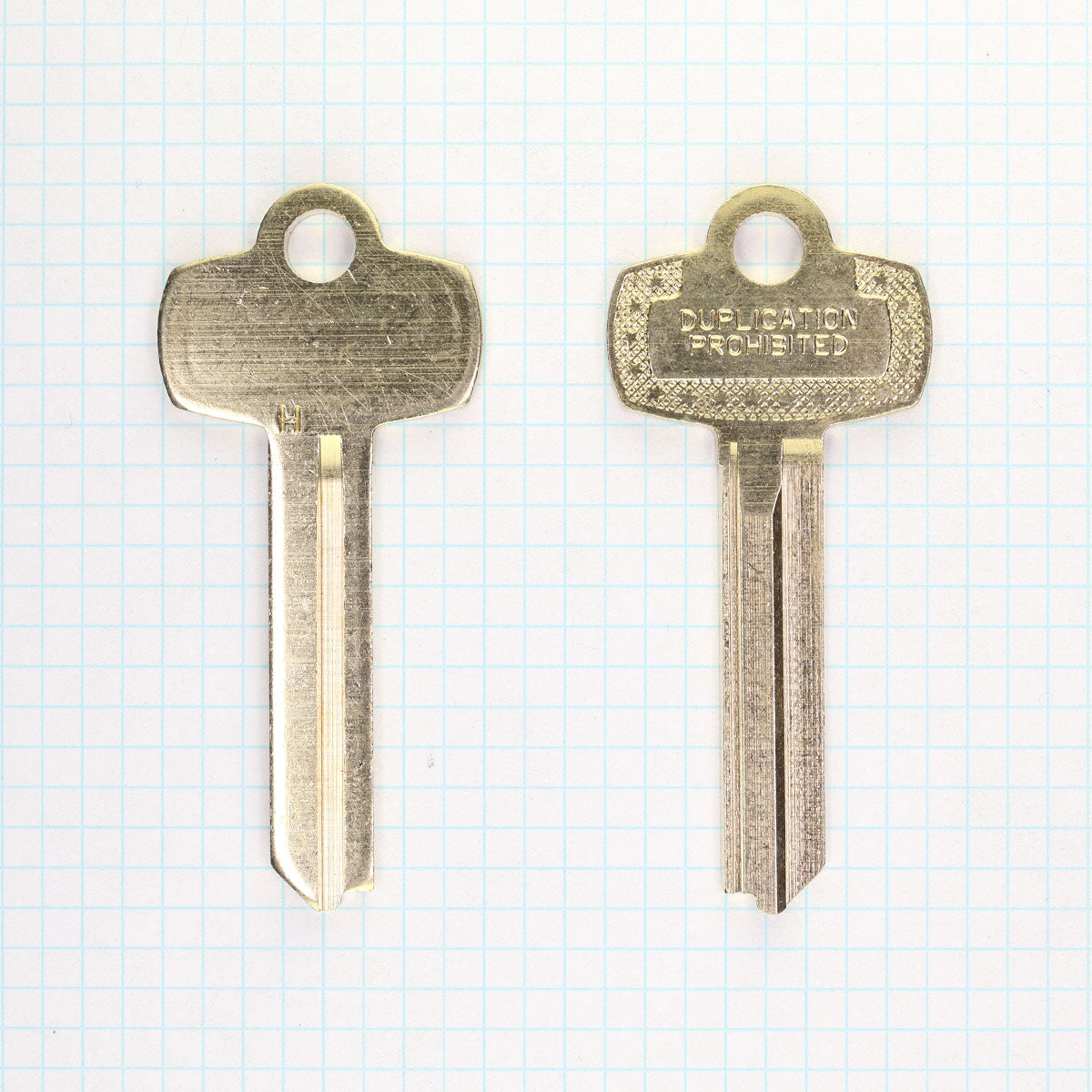 Half Dog Key 1A1H1 β Blue Dog Keys
