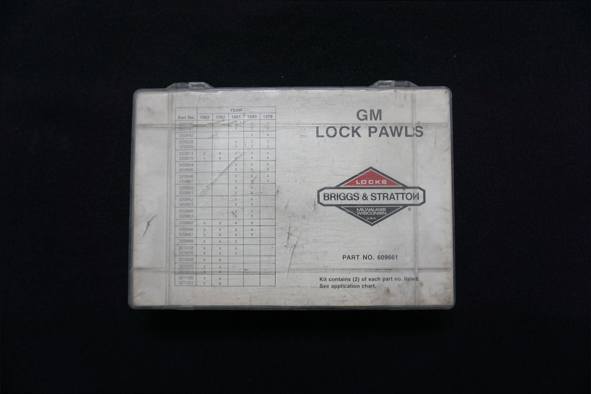 GM Lock Pawls, Wafers, Keying Assortment 