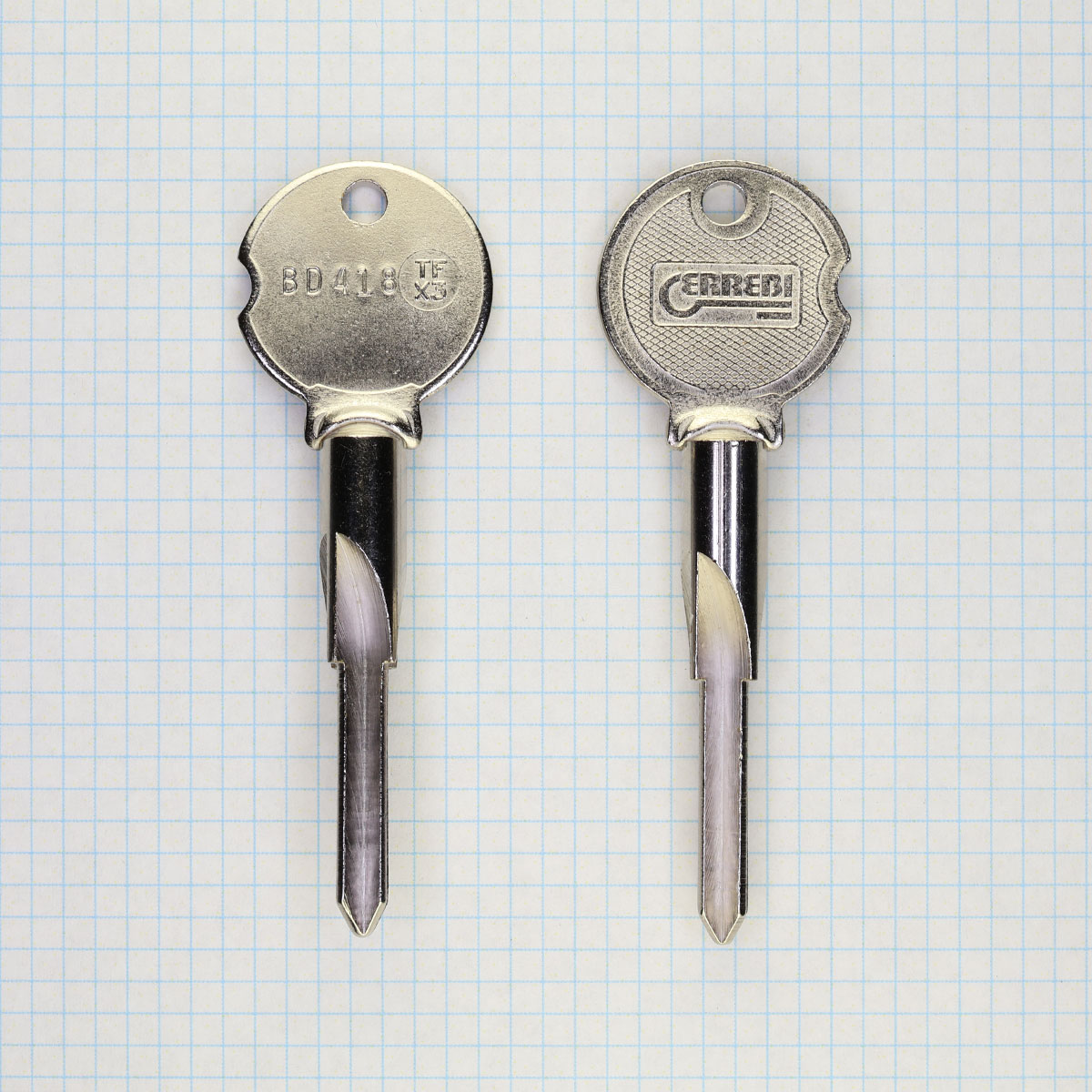 BD418 Wilson – Blue Dog Keys