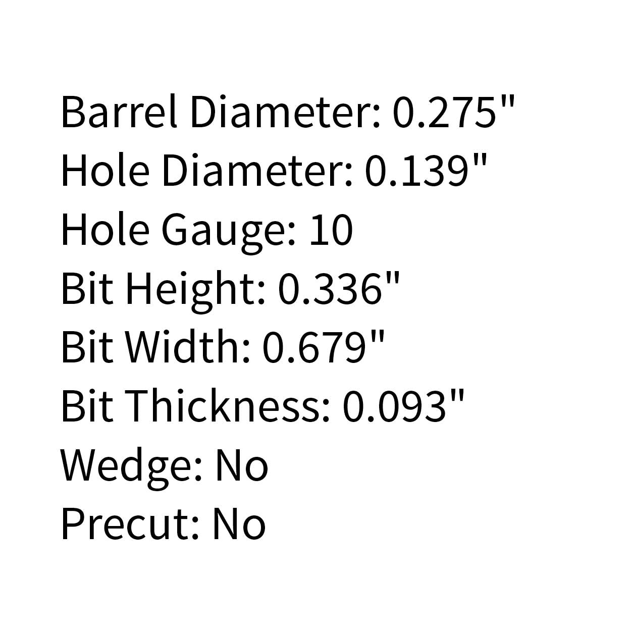BD529 Barrel 