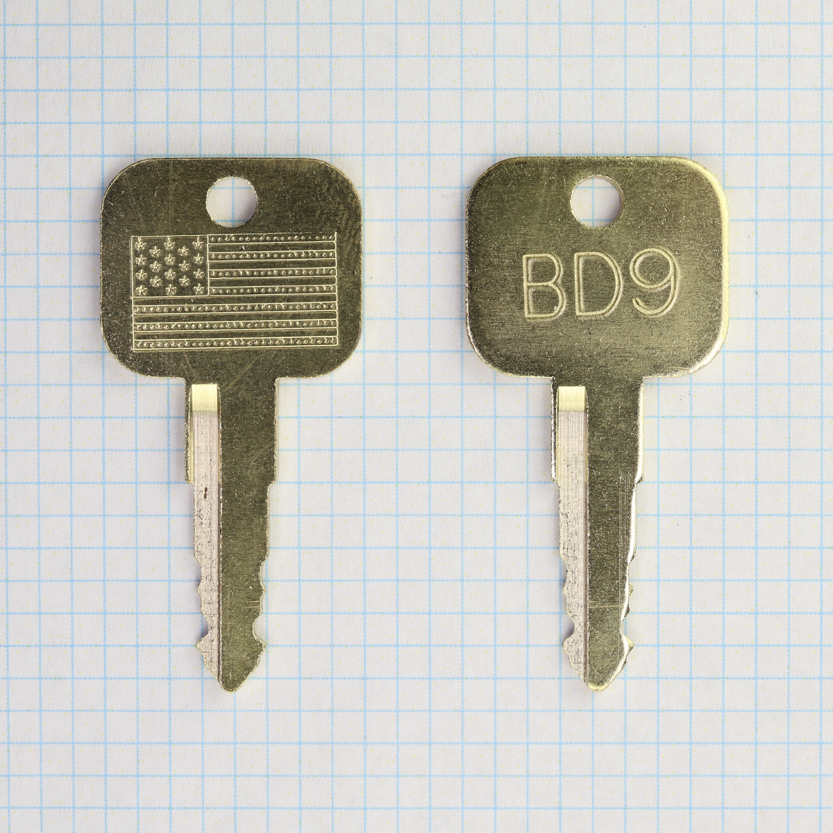 Okb9 Example BD9 OKB9 – Blue Dog Keys
