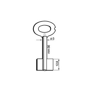 Barrel Double Bit – Blue Dog Keys