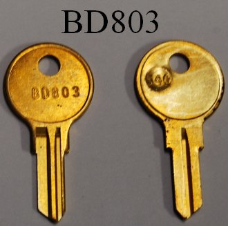 BD803 – Blue Dog Keys