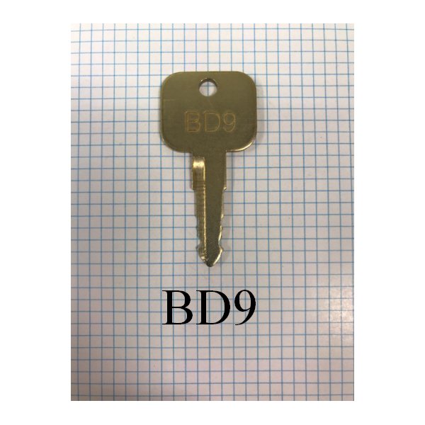 Okb9 Example BD9 OKB9 – Blue Dog Keys