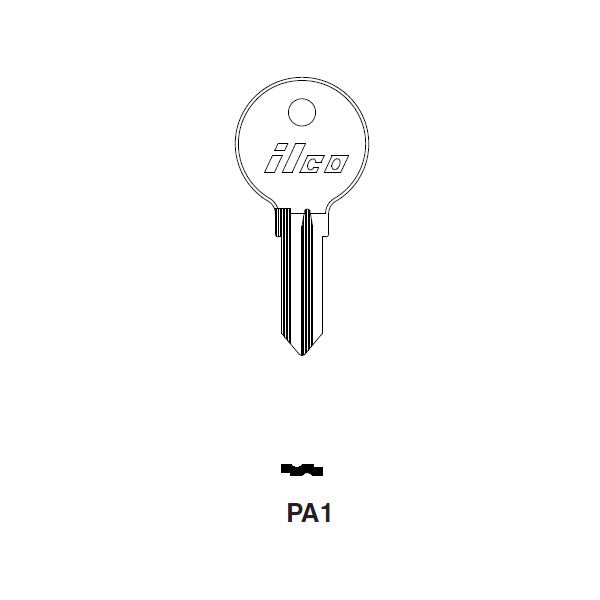 PA1 Ilco – Blue Dog Keys