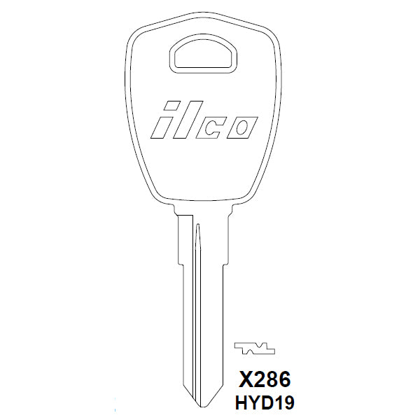 can-keypad (6 keys) Images High Quality Grahic X286 Ilco – Blue Dog Keys