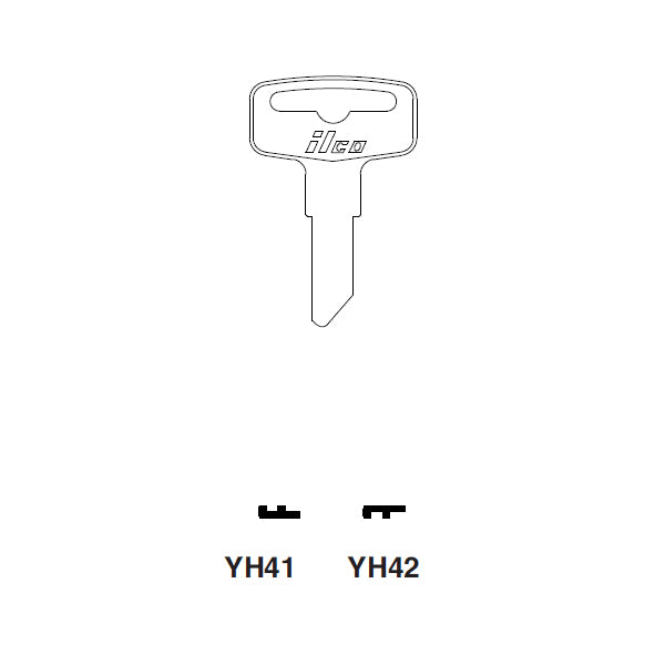 YH42 - Discontinued – Blue Dog Keys
